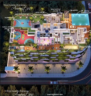 2 BHK Apartment – Exterior View View at Admire 19 The Pinnacle, Kharghar Sector 19 - for Sale