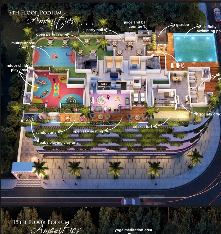 Exterior View, admire-19-the-pinnacle 2 Bedroom 833 Sq.Ft. Apartment In Kharghar Sector 19 Navi Mumbai 9469899