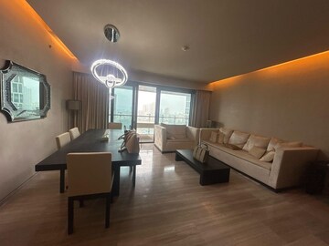 Living Room in 4 BHK Apartment at Lodha The World Towers World One Tier 2, Worli – for Sale