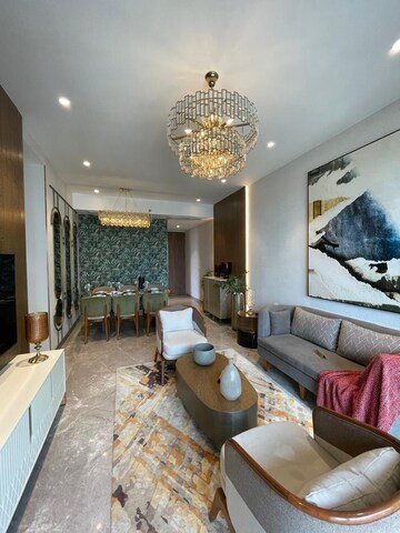 Living Room in 3 BHK Apartment at Prestige Jasdan Classic, Mahalaxmi – for Sale