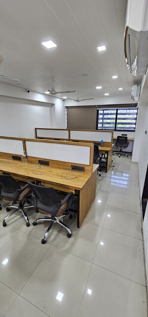 Team Area in  Office Space at Dev Atelier, Prahlad Nagar – for Rent