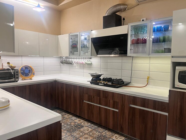 Kitchen, aba-cleo-county 4 Bedroom 3195 Sq.Ft. Apartment In Sector 121 Noida 9470154