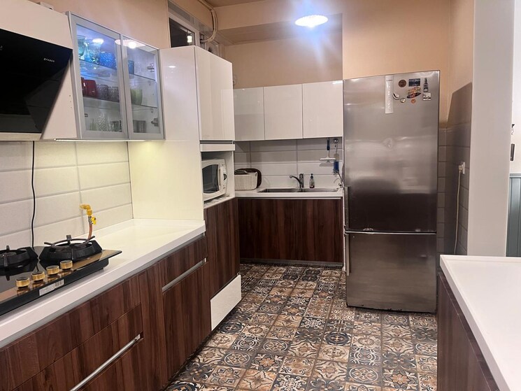 Kitchen, aba-cleo-county 4 Bedroom 3195 Sq.Ft. Apartment In Sector 121 Noida 9470154