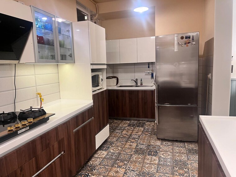 Kitchen, aba-cleo-county 4 Bedroom 3195 Sq.Ft. Apartment In Sector 121 Noida 9470154