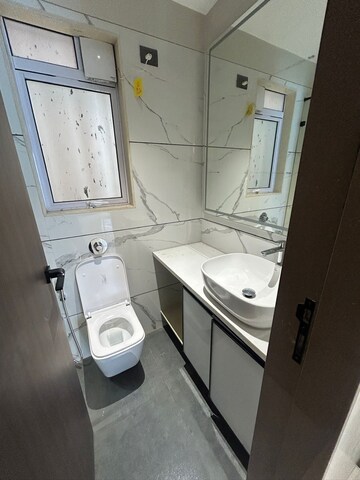 Bathroom in 2.5 BHK Apartment at Sangam The Luxor, Goregaon West – for Rent