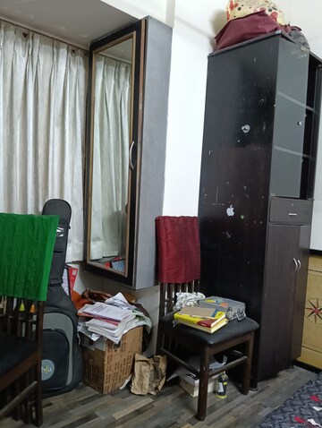 Living Room in 1 BHK Apartment at Andheri Green Field Towers, Jogeshwari East – for Rent