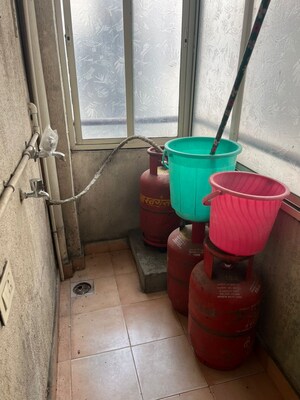 Bathroom in 2 BHK Apartment at Hari Ganga, Yerawada – for Rent