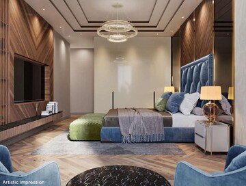 Bedroom in 4 BHK Apartment at Worli – for Sale