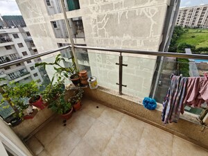 Balcony in 1 BHK Apartment at Goel Ganga Cypress, Tathawade – for Sale