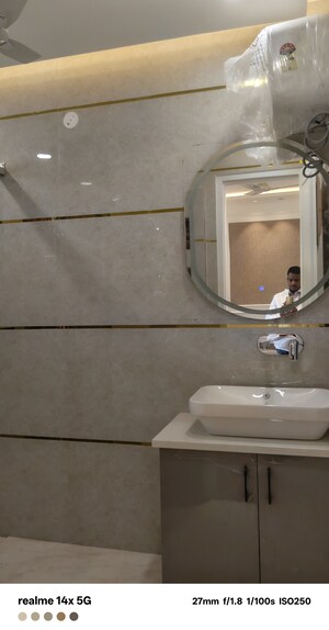 Bathroom in 3 BHK Builder Floor at Parklands, Sector 85 – for Sale