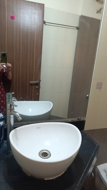 Bathroom in 2 BHK Apartment at Rustomjee Athena, Majiwada – for Sale