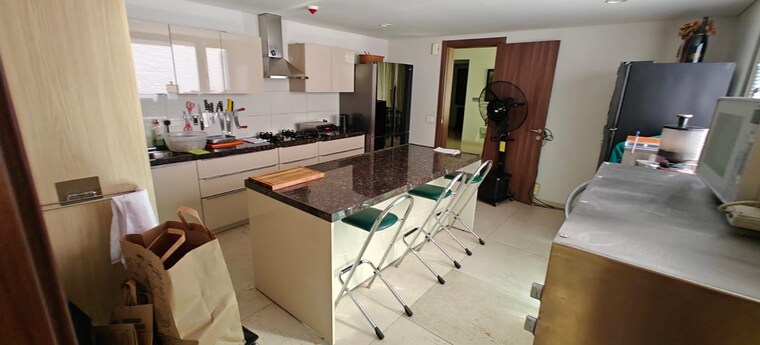 Kitchen, panchshil-eon-waterfront-i 5 Bedroom 4081 Sq.Ft. Apartment In Kharadi Pune 9470324