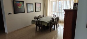 Living Room in 5 BHK Apartment at Panchshil Eon Waterfront I, Kharadi – for Rent