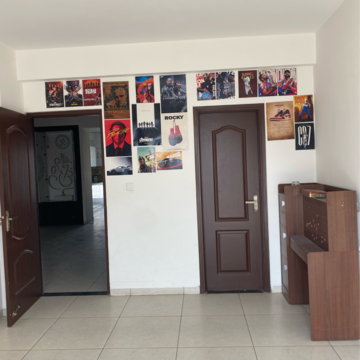 Living Room in 4 BHK Apartment at Sushma Valencia, Nagla Road – for Rent