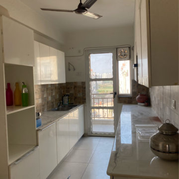 Living Room in 4 BHK Apartment at Sushma Valencia, Nagla Road – for Rent