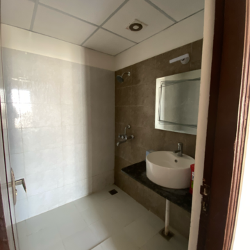 Bathroom in 4 BHK Apartment at Sushma Valencia, Nagla Road – for Rent