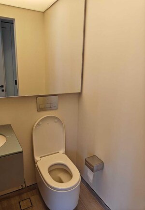 Bathroom in 4 BHK Apartment at Lodha World Crest, Worli – for Sale