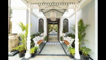 Building Lobby in 5 BHK Villa at Siolim – for Sale