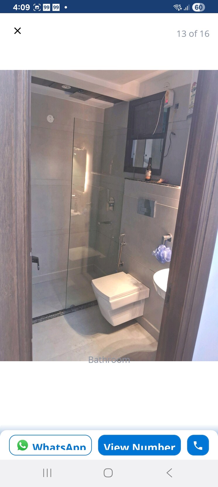 Bathroom, south city 1 3 Bedroom 180 Sq.Yd. Builder Floor In South City 1 Gurgaon 9470728