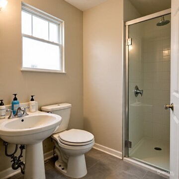 Bathroom in 2 BHK Apartment at Muni Ki Reti  – for Sale