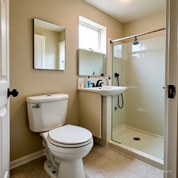 Bathroom in 2 BHK Apartment at Muni Ki Reti  – for Sale