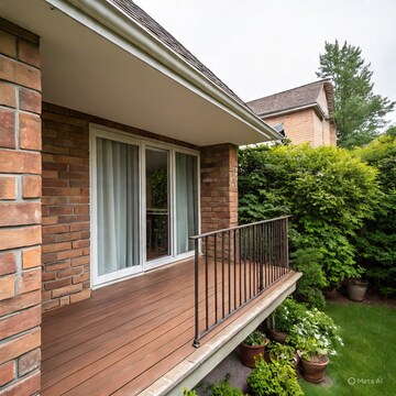 Balcony in 2 BHK Apartment at Muni Ki Reti  – for Sale