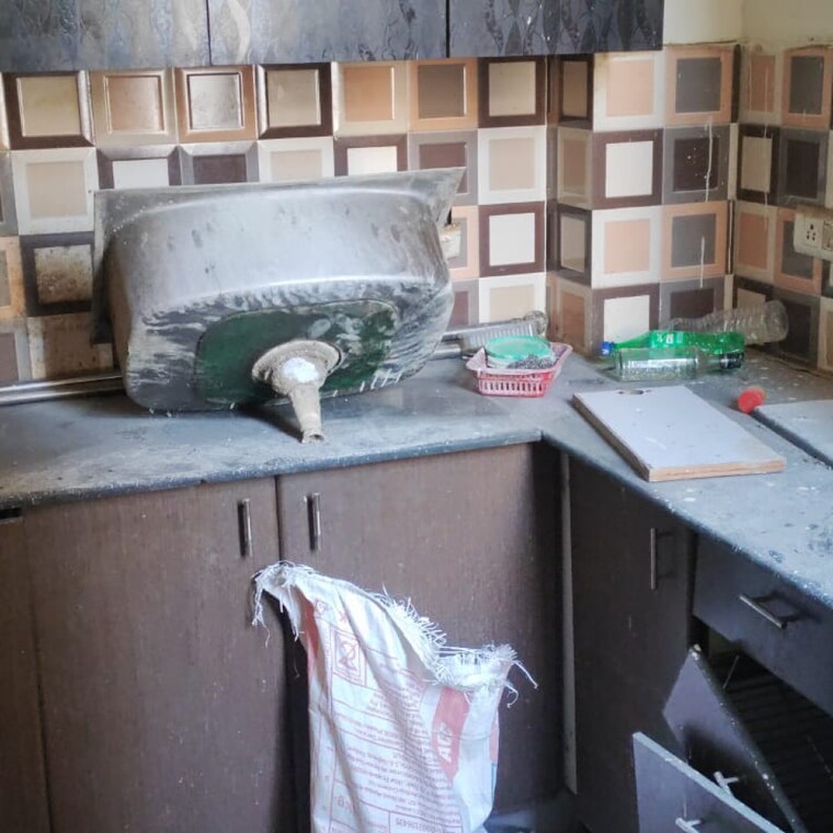 Kitchen, shree-energy-classic-residency-j-block 2 Bedroom 920 Sq.Ft. Apartment In Raj Nagar Extension Ghaziabad 9471008