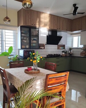 Kitchen in 1 RK Apartment at Gayatri Manas CHS, Naupada – for Rent