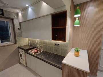 Kitchen in 3 BHK Builder Floor at Uppal Southend, Sector 49 – for Rent