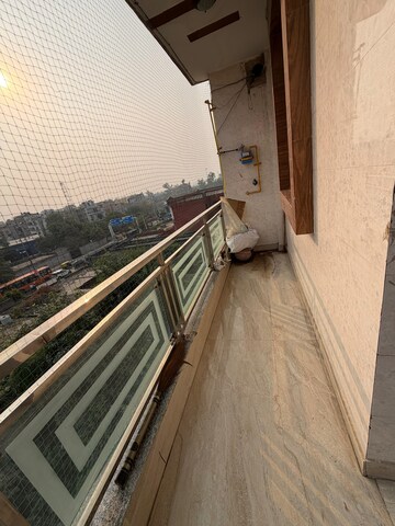 Balcony in 3 BHK Builder Floor at Vipin Garden – for Rent