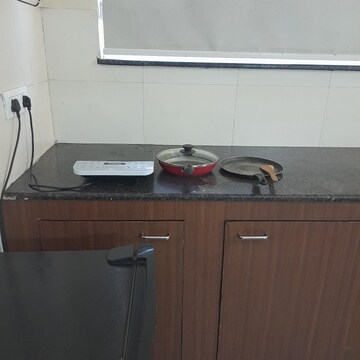 Kitchen in 1 RK Apartment at Ramnagariya – for Rent