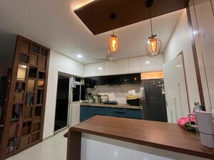 Kitchen in 3 BHK Apartment at The Meadows, Near Vaishno Devi Circle On Sg Highway – for Rent