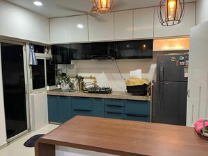 Kitchen in 3 BHK Apartment at The Meadows, Near Vaishno Devi Circle On Sg Highway – for Rent