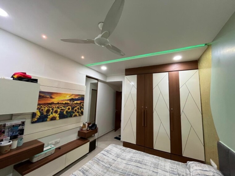 Bedroom, the-meadows 3 Bedroom 1850 Sq.Ft. Apartment In Near Vaishno Devi Circle On Sg Highway Ahmedabad 9471276