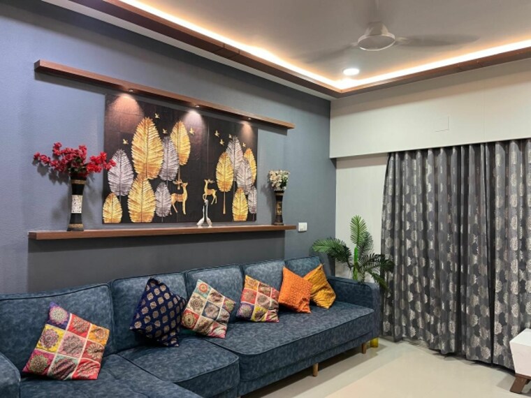 Living Room, the-meadows 3 Bedroom 1850 Sq.Ft. Apartment In Near Vaishno Devi Circle On Sg Highway Ahmedabad 9471276