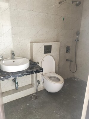 Bathroom in 1 BHK Apartment at Ghansoli – for Rent