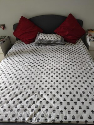 Bedroom in 3 BHK Builder Floor at Green Wood City, Sector 45 – for Rent