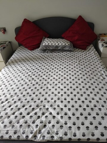 Bedroom in 3 BHK Builder Floor at Green Wood City, Sector 45 – for Rent