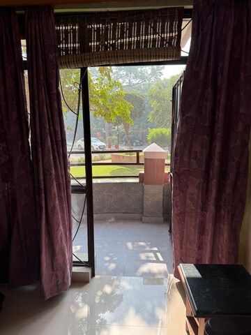 Balcony in 2 BHK Apartment at Unitech Palms, South City 1 – for Rent