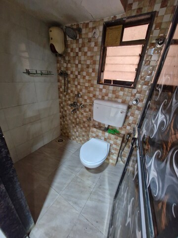 Bathroom in 1 BHK Apartment at Evershine Avenue A6, Virar West – for Rent