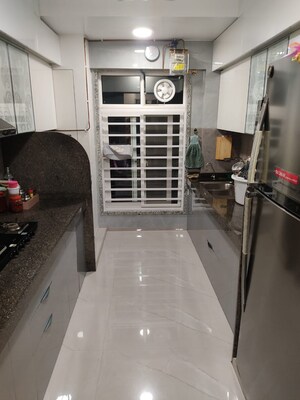 Staircase in 3 BHK Apartment at New India Grace Luxuria, Malad West – for Rent