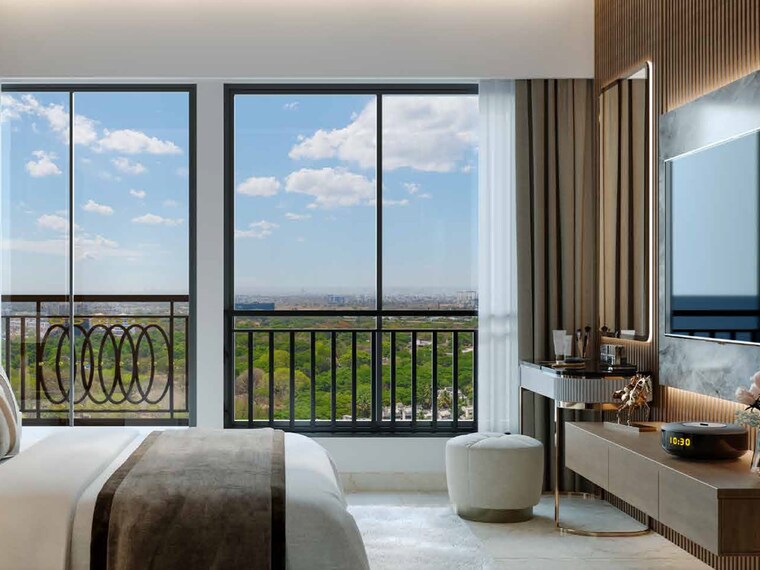 Bedroom, shapoorji-pallonji-joyville-celestia 2 Bedroom 670 Sq.Ft. Apartment In Hadapsar Pune 9471705