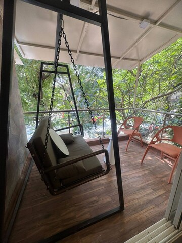 Balcony in 3 BHK Apartment at Mamata Apartments, Prabhadevi – for Rent