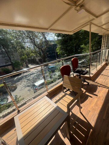 Balcony in 3 BHK Apartment at Mamata Apartments, Prabhadevi – for Rent