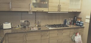Kitchen in 3 BHK Apartment at Golf Apartments, Khan Market – for Rent