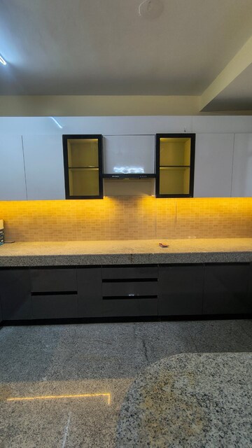 Kitchen in 3 BHK Apartment at Raheja Vedaanta, Sector 108 – for Rent