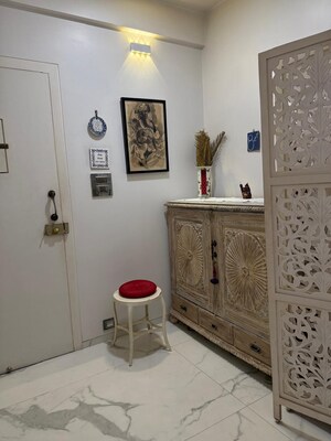 Bathroom in 2 BHK Apartment at Mehrdad CHS, Cuffe Parade – for Sale