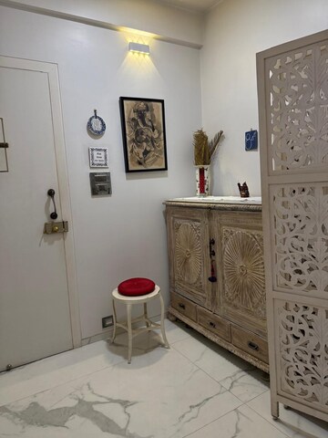 Bathroom in 2 BHK Apartment at Mehrdad CHS, Cuffe Parade – for Sale