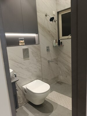 Bathroom in 2 BHK Apartment at Cosmos Senenity, Virar West – for Sale