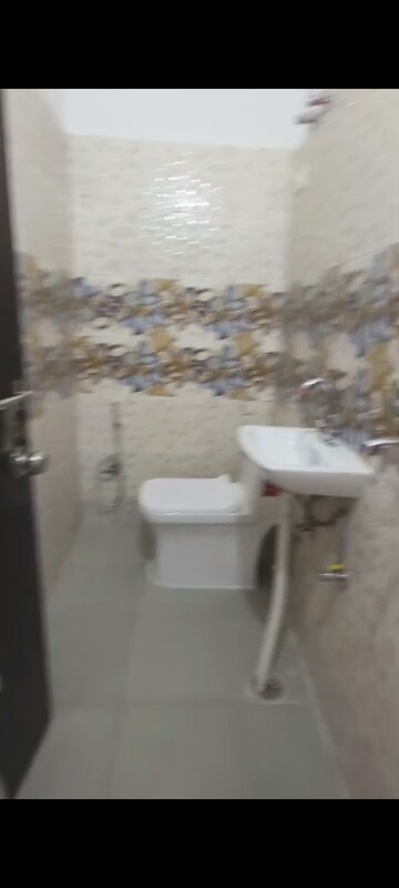 Bathroom in 3 BHK Builder Floor at Chattarpur – for Rent